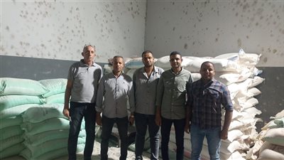 ضبط 7 أطنان دقيق بلدي مدعم داخل مطحن بأسيوط