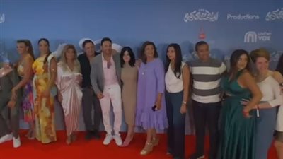 منهم مصطفى قمر وداليا البحيري.. توافد النجوم على العرض الخاص لـ فيلم أولاد حريم كريم | صور
