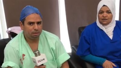 حصله بتر.. أطباء مستشفى بنها التعليمي ينعون طبيب الغلابة سامي النجار| بث مباشر 