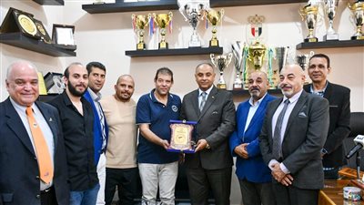 رئيس اتحاد التايكوندو يستقبل بعثة منتخب فلسطين