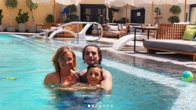 بعد الاعتراف به.. أحمد الفيشاوي لابنه الألماني تيتوس: أحبك والعائلة تأتي أولًا