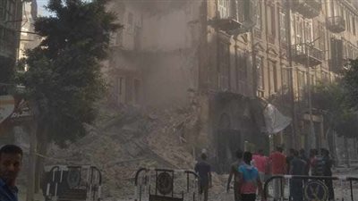 انهيار عقار بالإسكندرية.. وحي الجمرك: لا خسائر بشرية