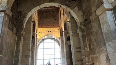 من الداخل.. الصور الأولى لحصن بابليون بعد تطويره وترميمه