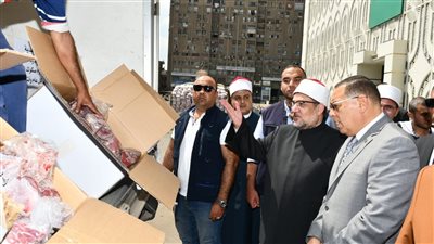 الأوقاف: توزيع 2 طن لحوم و12 طن سلع غذائية بمناسبة العيد القومي للشرقية 