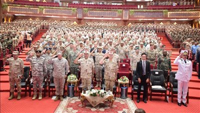 انطلاق فعاليات التدريب المصري الأمريكي المشترك النجم الساطع 2023 بمشاركة 34 دولة 