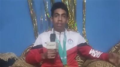 محمود ابن المنوفية حصل على ذهبية في بطولة العالم للكونغ فو: أحلم بالأولمبياد