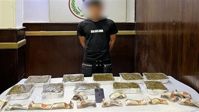 بحوزته 5 كيلو هيدرو.. سقوط تاجر مخدرات بالمقطم 