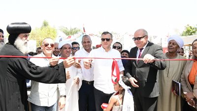 اكتشاف أجزاء معمارية بالكنائس الخمسة ورفات القديس بيسنتاؤس خلال ترميم ديري نقادة في قنا