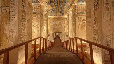 بعد البدء في ترميمها.. تعرف على أهمية مقبرة الملك رمسيس التاسع بوادي الملوك 