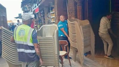 حملات لإزالة الإشغالات ومواجهة ظاهرة النباشين في الإسكندرية 