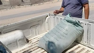 ضبط  894 جوال دقيق مدعم قبل تصريفها في الأسواق بشمال سيناء