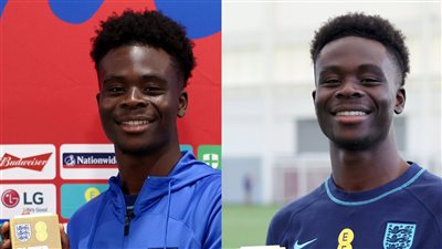 للعام الثاني على التوالي.. ساكا يفوز بجائزة أفضل لاعب في منتخب إنجلترا