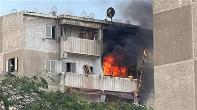 تعرض للاختناق.. مصرع أحد الأشخاص في حريق شقة سكنية بأكتوبر