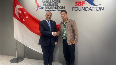 رئيس تعاونيات البناء يعرض الفرص الاستثمارية فى مصر على كبرى الشركات الأجنبية 