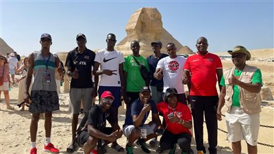 جولة سياحية للوفود المشاركة بالبطولة الإفريقية للكرة الطائرة