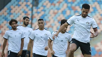 منتخب مصر يختتم استعداداته لمواجهة إثيوبيا غدا | صور
