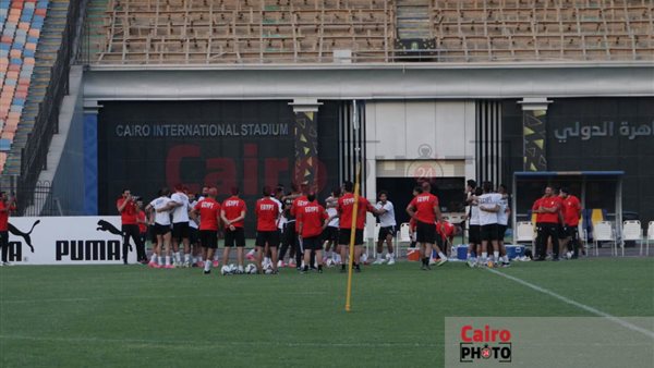 منتخب مصر في مران