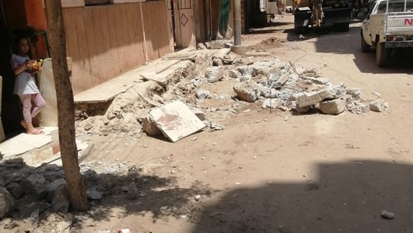 تمهيد الشوارع بأسيوط