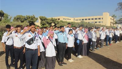 بتحية العلم.. انطلاق أولى فعاليات أسبوع شباب الجامعات الثالث عشر بجامعة حلوان | صور 