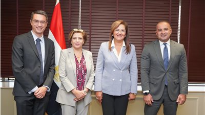 وزيرة التخطيط تناقش برنامج التنمية المحلية بالصعيد والإصلاح الهيكلي مع البنك الدولي