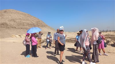 إدارة الوعي الأثري بالفيوم: هرم هوارة يفتح أبوابه للسائحين