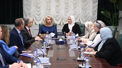 نيفين القباج تستقبل وزيرة رعاية الأسرة بدولة صربيا وتبحثان تعزيز التعاون وتبادل الخبرات