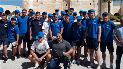 جولة لفريق شباب نادي زينيت الروسي بقلعة قايتباي بالإسكندرية | صور 