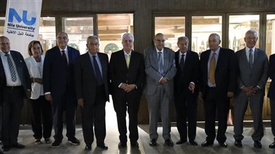 وزير التعليم العالي يهنئ محمود محي الدين على تعيينه رئيسًا لمجلس أمناء جامعة النيل الأهلية|صور