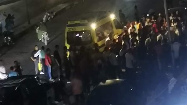 جانب من الحادث 