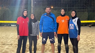 منتخب الطائرة الشاطئية يواجه الفائز من الجزائر وأندرو في دورة ألعاب البحر المتوسط