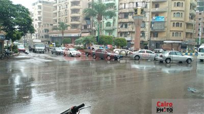 متأثرة بالعاصفة دانيال.. المنوفية تشهد سقوط أمطار خفيفة إلى متوسطة| صور