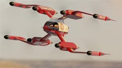 سيارة إسعاف المستقبل.. مركبة فضائية تطير بسرعة 288 ميلًا في الساعة تصل إلى المرضى في 8 دقائق