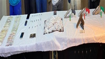 القبض على تشكيل عصابي بحوزته أسلحة نارية ومواد مخدرة بالمنوفية