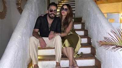 زوج ندى الكامل يكشف تفاصيل زواجه منها: بحبها من زمان لإننا جيران وكل حاجة فيها حلوة 