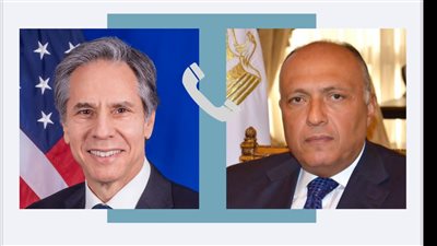 وزير الخارجية يتلقى اتصالا هاتفيا من نظيره الأمريكي.. ويؤكدان متانة العلاقات بين البلدين