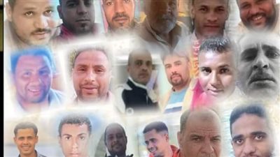 أهالي قرية الصياد بقنا يؤدون صلاة الغائب على أبنائهم من ضحايا ليبيا