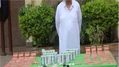 حبس تاجر مخدرات لاتهامه بحيازة كمية من الحشيش والأقراص المخدرة بكرداسة 