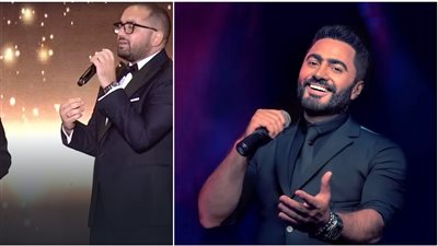 تامر حسني يهنئ أحمد ثروت بعد مشاركته والده حفله بالسعودية: فرحان إني شايفك ماشي على رجلك