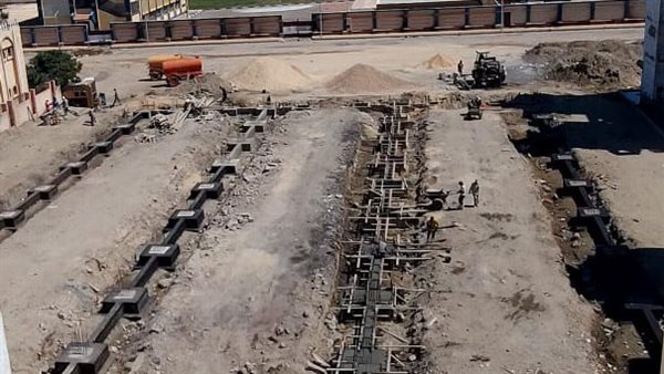 بدء أعمال إنشاء سوق