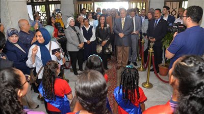 محافظ أسيوط يستقبل رئيس المجلس القومي للمرأة