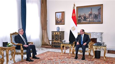 السيسي يشهد أداء المستشار محمد شوقي عياد حلف اليمين نائبا عاما