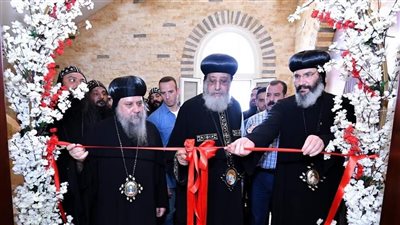 البابا تواضروس الثاني يزور دير الأنبا موسى بالعلمين