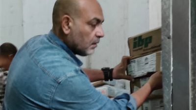 ضبط نصف طن كلاوي منتهية الصلاحية في المنوفية