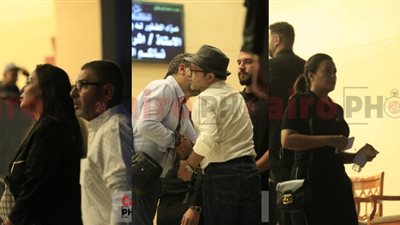 محمد هنيدي وهند صبري وداليا البحيري أبرز الحضور في عزاء أشرف مصيلحي | صور