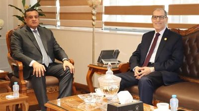 وزير التنمية المحلية يبحث مع رئيس النيابة الإدارية مجالات التعاون المشترك