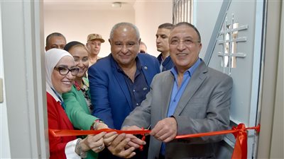 محافظ الإسكندرية يفتتح أعمال تطوير دار كريمي النسب بمنطقة القباري