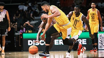 سلة الأهلي يفوز على مجد طنجة بالبطولة العربية