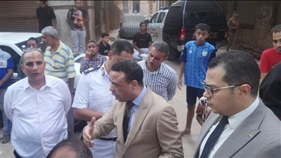 بعد وفاة 3 أشخاص.. النيابة الإدارية تعاين موقع عقار الخانكة المنهار | صور