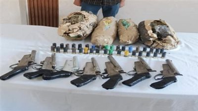 القبض على مزارع يدير ورشة لتصنيع الأسلحة في المنيا