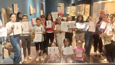 متحف ملوي بالمنيا يحتفل بالعيد السابع لإعادة افتتاحه